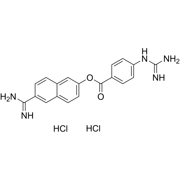 Nafamostat hydrochloride图片