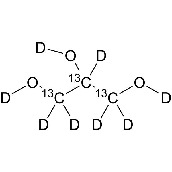 Glycerol-13C3,d8图片