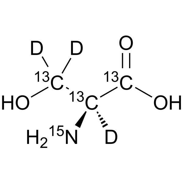 L-Serine-13C3,15N,d3图片