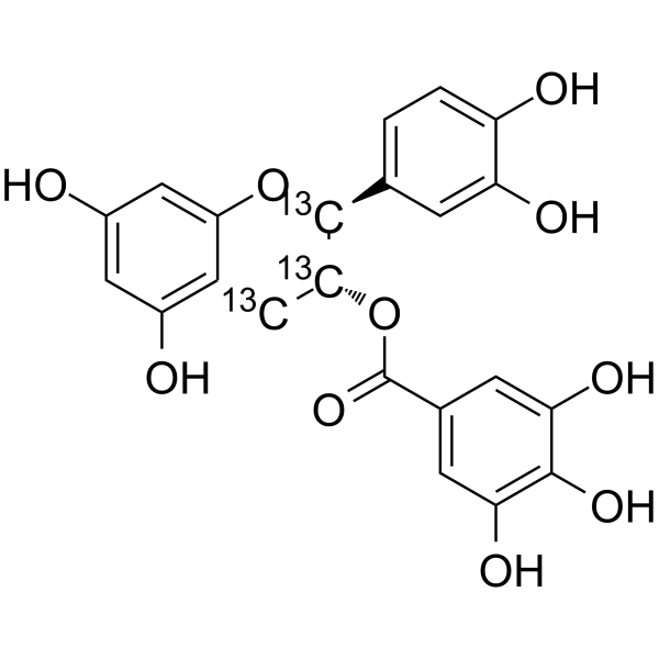 (+/-)-Catechin Gallate-13C3图片