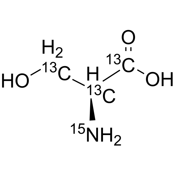 L-Serine-13C3,15N图片