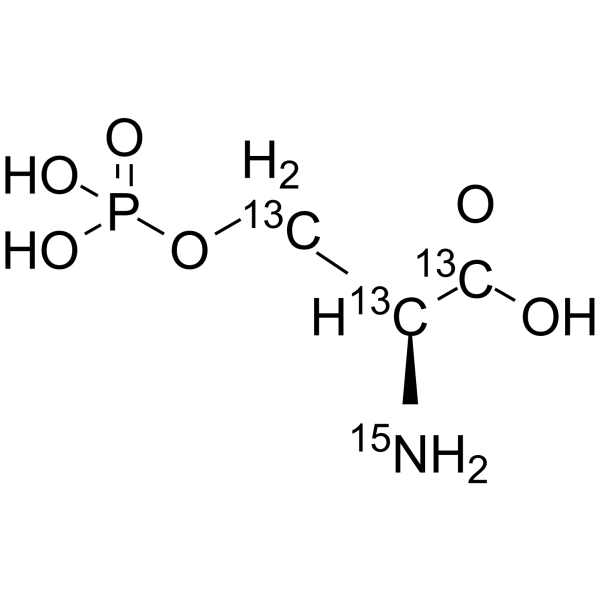 O-Phospho-L-serine-13C3,15NͼƬ