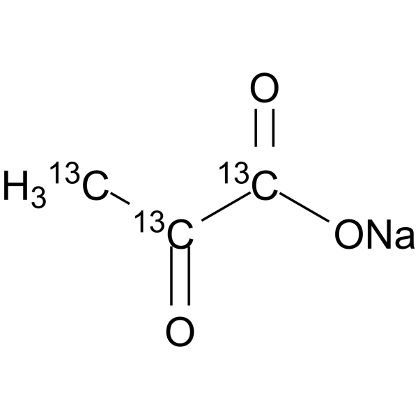 Sodium 2-oxopropanoate-13C3图片
