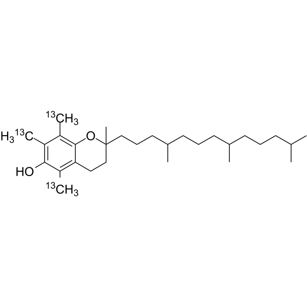 DL-alpha-Tocopherol-13C3图片
