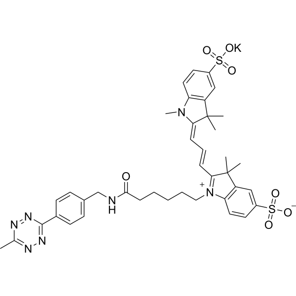 Sulfo-CY3 tetrazine potassium图片
