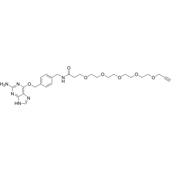 Alkyne-PEG5-SNAP图片