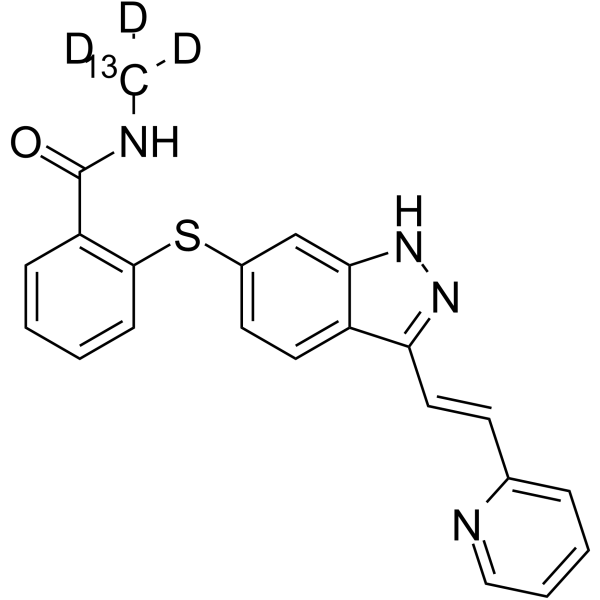 Axitinib 13CD3图片