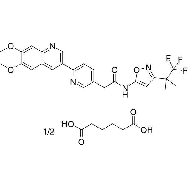 Zeteletinib hemiadipate图片
