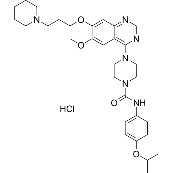 Tandutinib hydrochloride图片