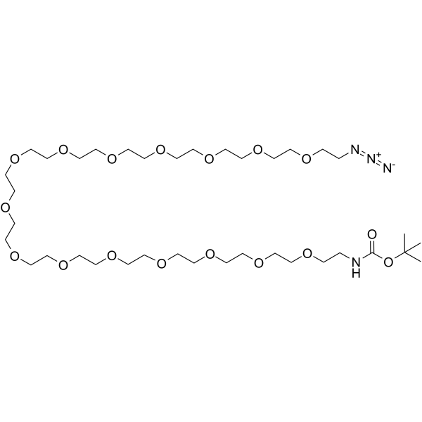 Boc-NH-PEG15-azide图片