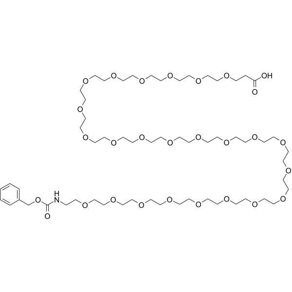 Cbz-NH-PEG24-C2-acid图片