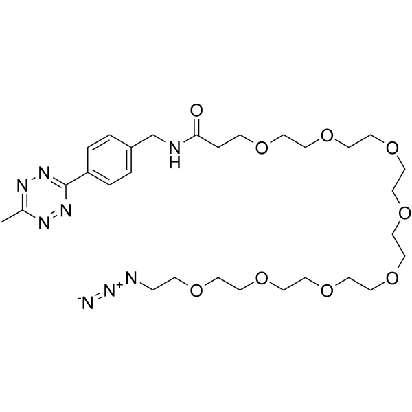 Methyltetrazine-PEG8-N3图片