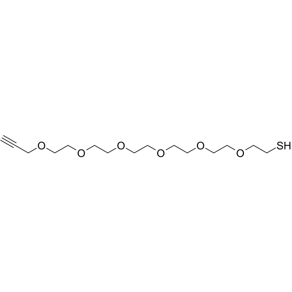 Propargyl-PEG6-SH图片