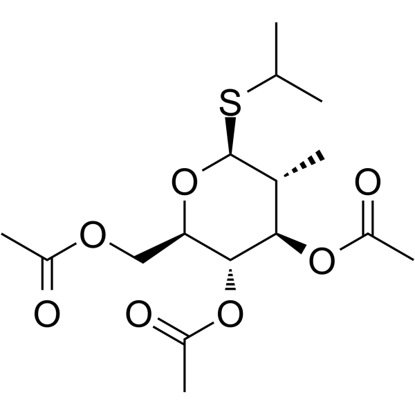 1-(Isopropylthio)-2,3,4,6-tetra-o-Ac-beta-D-glucosylpyranose图片