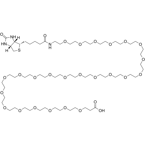 Biotin-PEG24-acid图片