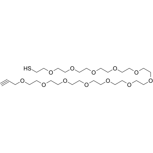 Propargyl-PEG12-SH图片