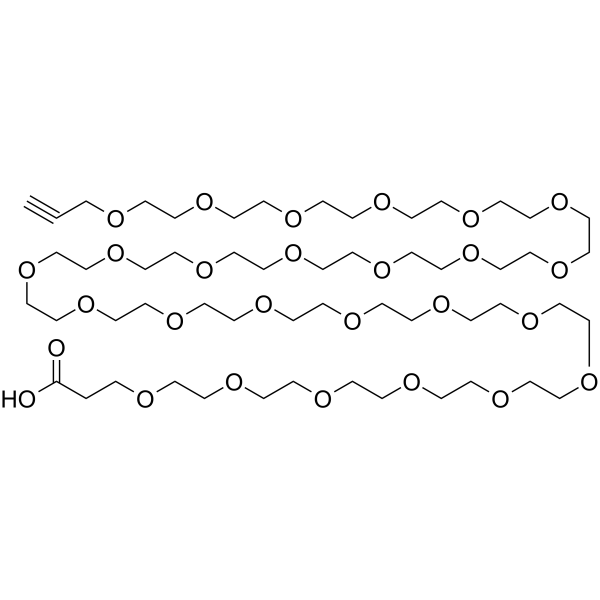 Propargyl-PEG25-acid图片