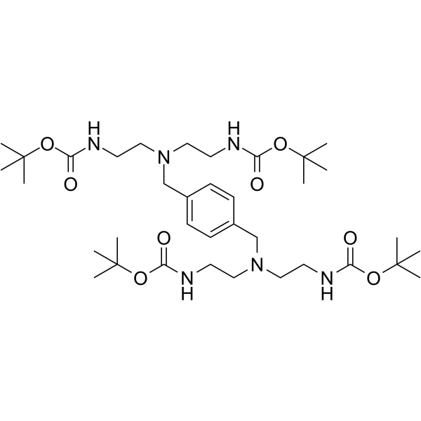 Ph-Bis(C1-N-(C2-NH-Boc)2)图片