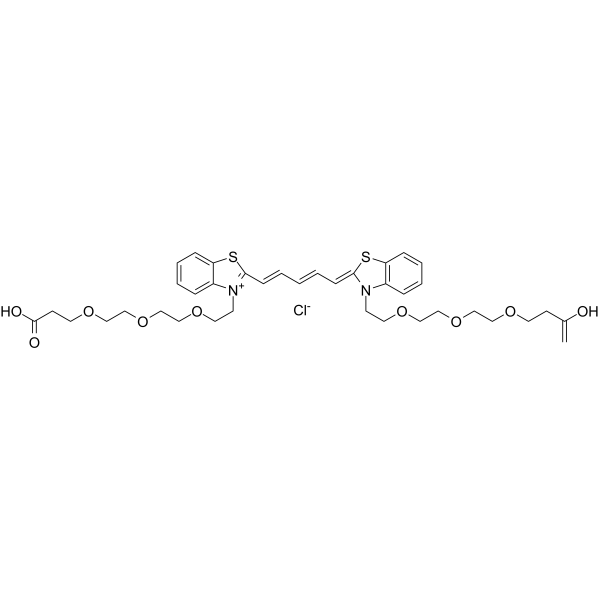 N,N'-bis-(Acid-PEG3)-benzothiazole Cy5ͼƬ