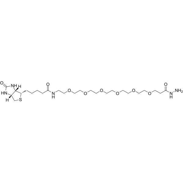 (+)-Biotin-PEG6-hydrazide图片