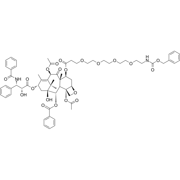 7-O-(Cbz-N-amido-PEG4)-paclitaxel图片
