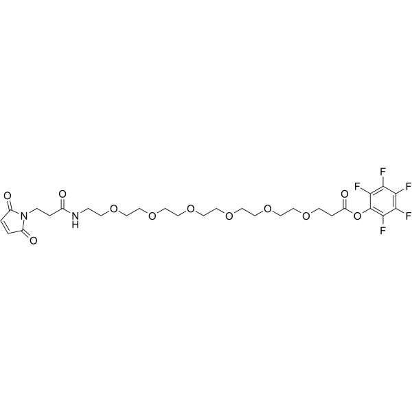 Mal-NH-PEG6-CH2CH2COOPFP ester图片