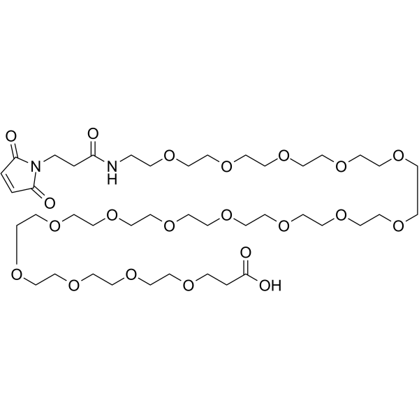 Mal-amido-PEG16-acid图片