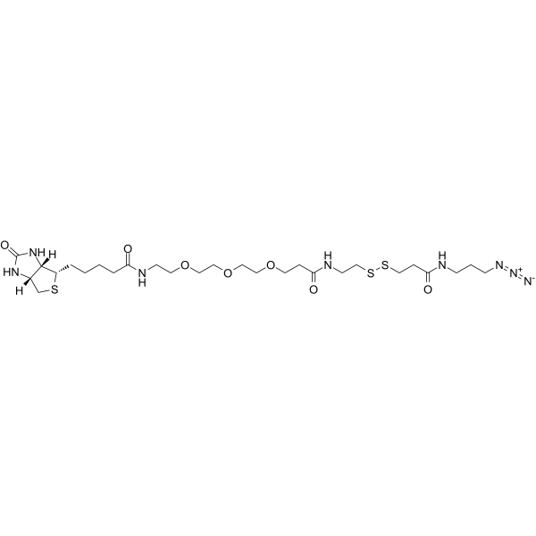 Biotin-PEG3-amido-SS-amido-azide图片