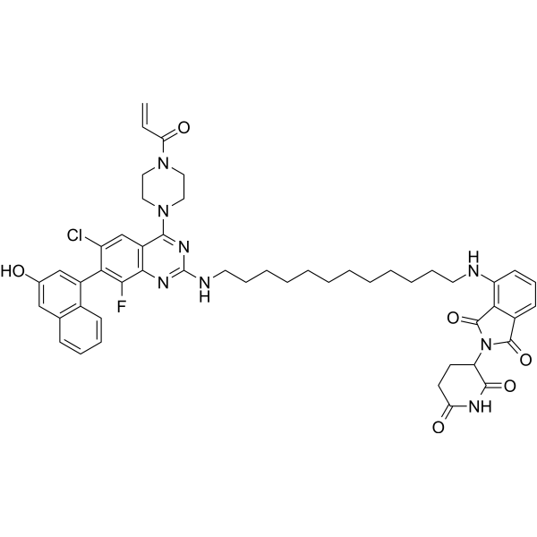 PROTAC KRAS G12C degrader-1图片