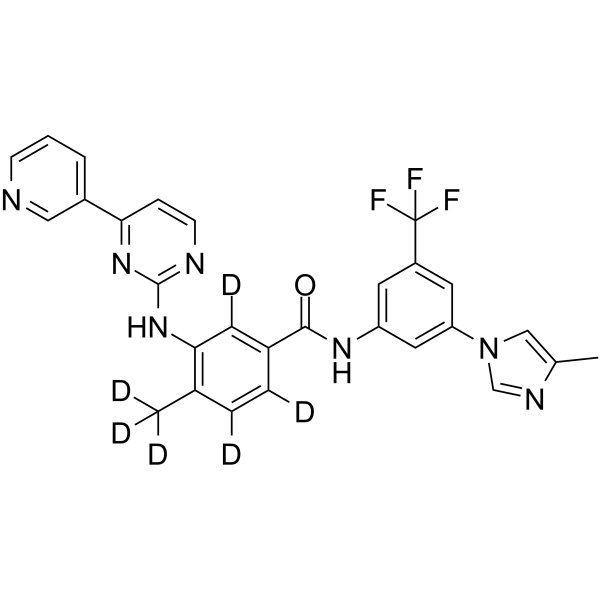 Nilotinib-d6图片