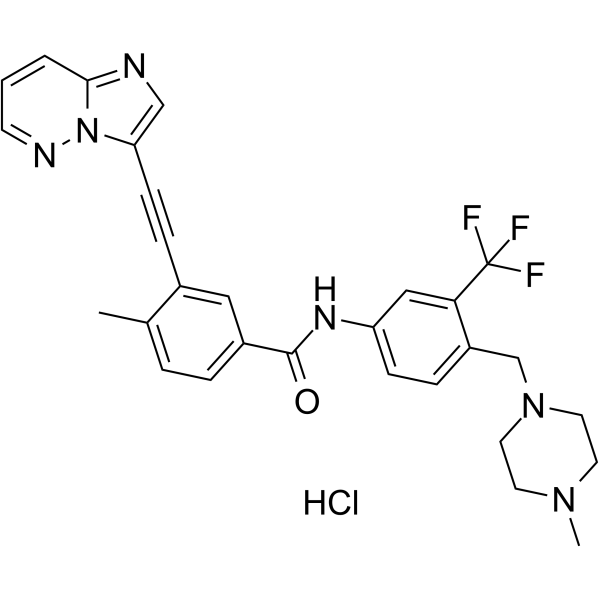 Ponatinib Hydrochloride图片