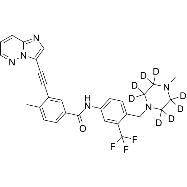 Ponatinib-d8图片