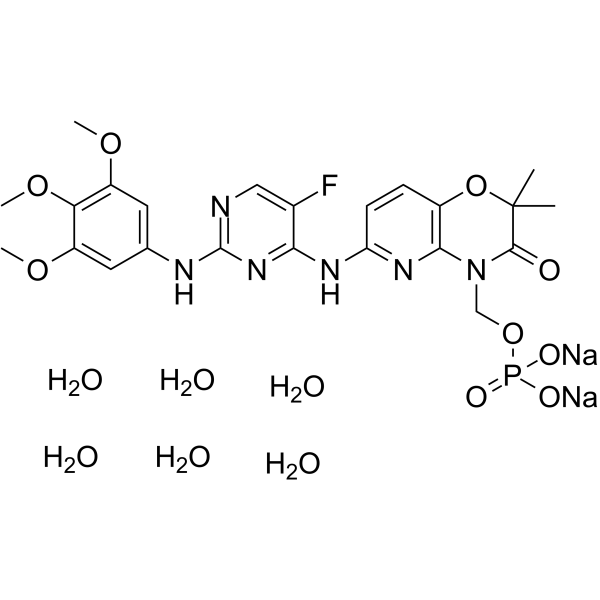 Fostamatinib disodium hexahydrate图片