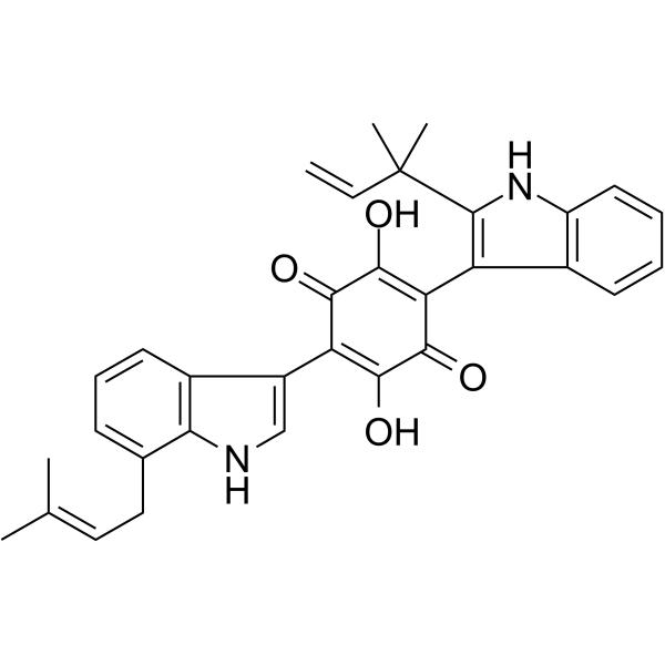 Demethylasterriquinone B1图片
