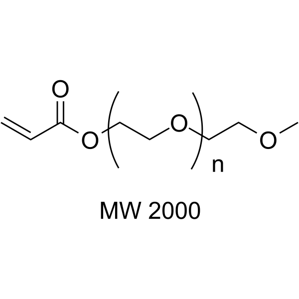 m-PEG-acrylate(MW 2000)图片