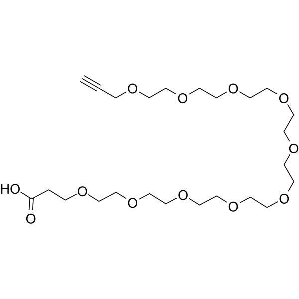 Propargyl-PEG10-acid图片
