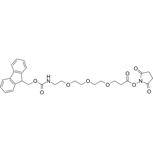 Fmoc-PEG3-C2-NHS ester图片