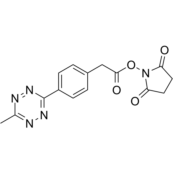 Methyltetrazine-Ph-NHS ester图片