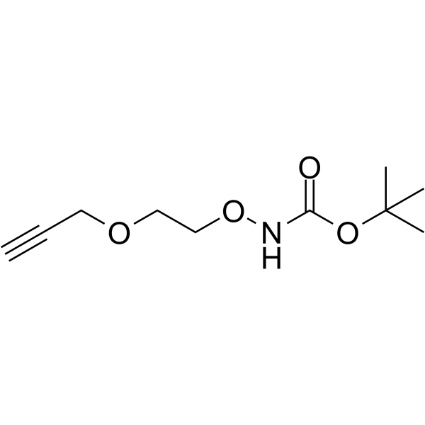 Boc-aminooxy-PEG1-propargyl图片