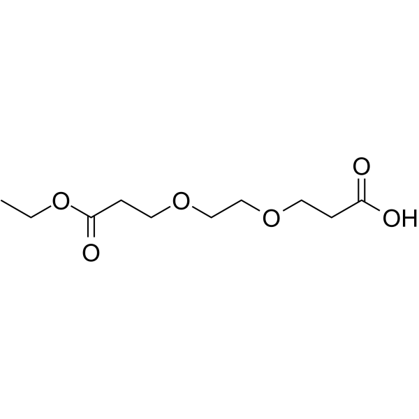 Acid-PEG2-ethyl propionate图片