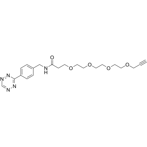 Tetrazine-Ph-NHCO-PEG4-alkyne图片