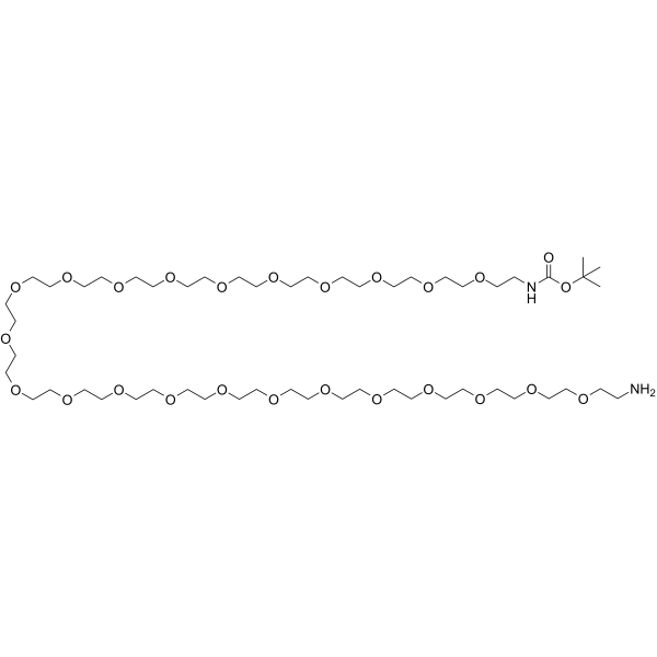 Boc-NH-PEG23-NH2图片