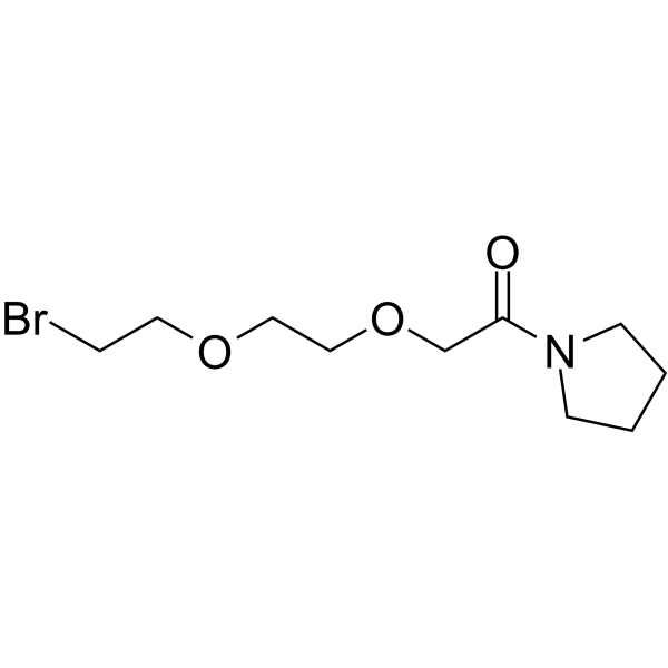 N-Acetylpyrrolidine-PEG2-Br图片