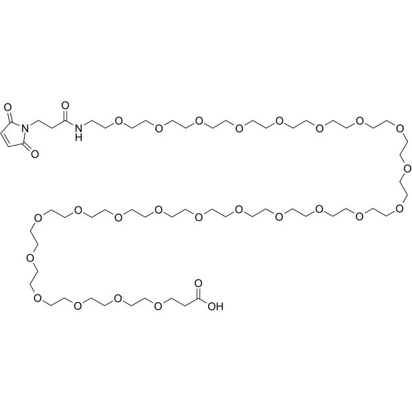 Mal-amido-PEG24-acid图片
