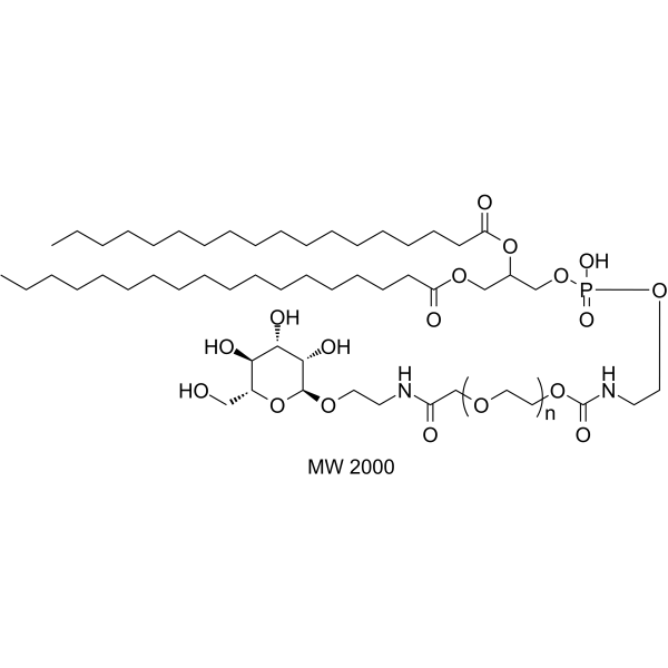 DSPE-PEG-2-Aminoethyl-alpha-mannopyranoside(MW 2000)图片