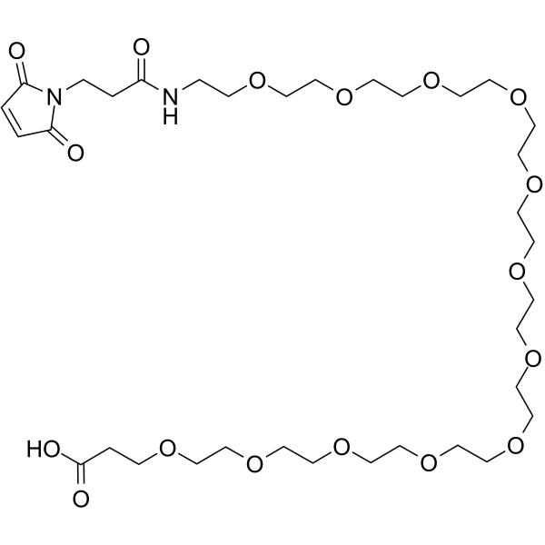 Mal-amido-PEG12-acid图片