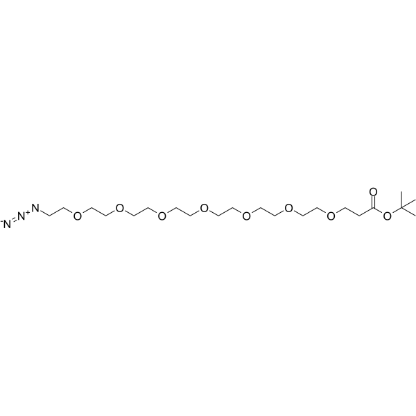Azido-PEG7-t-butyl ester图片