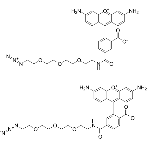 Carboxyrhodamine 110-PEG3-Azide图片