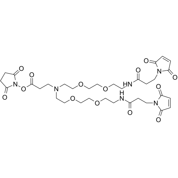 NHS-bis-PEG2-amide-Mal图片
