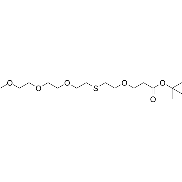 m-PEG3-S-PEG1-C2-Boc图片
